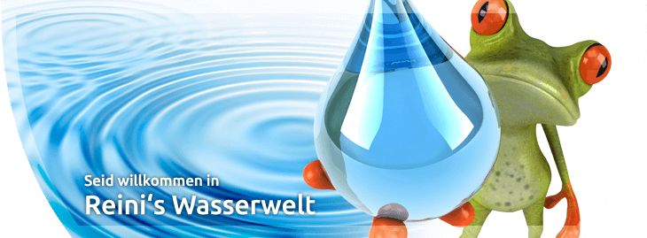 Kalk im Wasser